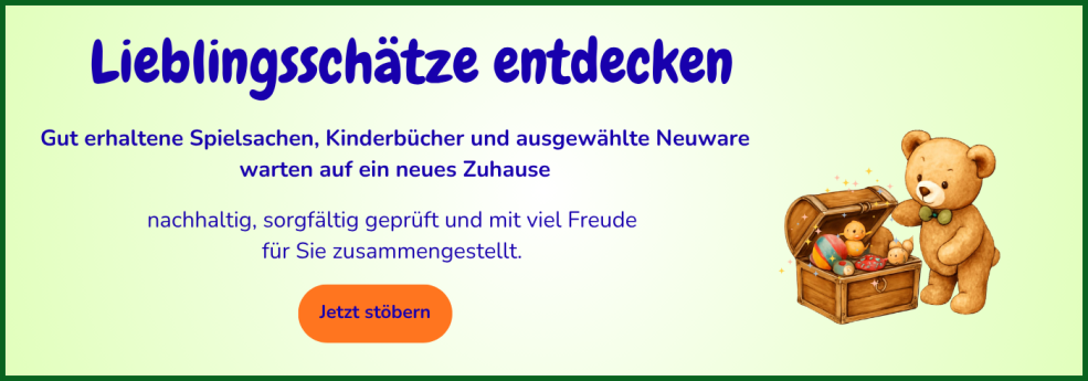 Lieblingsschätze entdecken bei Steiner's Spielbörse