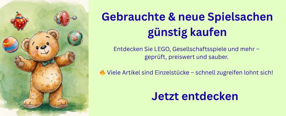 Gesamtes Spielsachen-Sortiment entdecken