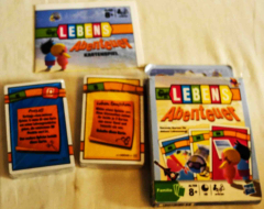 Das Spiel des Lebens Abenteuer. Kartenspiel