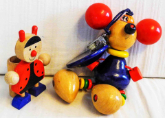 Müsli mit Klammer und Marienkäfer