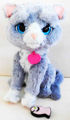 Katze von FurReal Friends grau/weiss