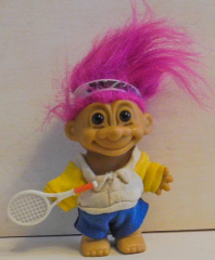 Troll Tennisspieler