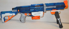 Nerf Retaliator blau/orange/grau