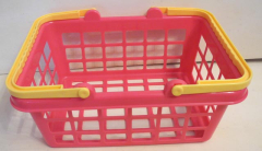 Einkaufskörbli pink/gelb