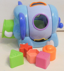 Formen Elefant türkis/grün/lila