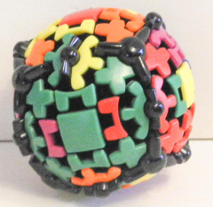 Puzzle Gearball Mefferts farbig