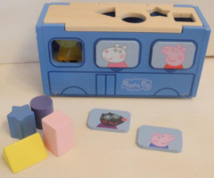 Peppa Pig Bus blau