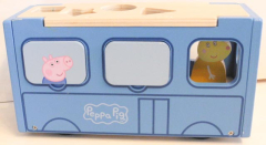 Peppa Pig Bus blau