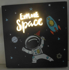 Lampe Explore Space schwarz