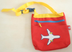 Kindergartentasche rot aus Stoff