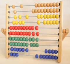 Zählrahmen aus Holz gross