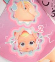 Cry Babies Stars weiss/rot- NEU