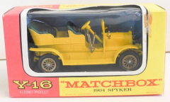 Y-16 Matchbox 1904 Spyker gelb