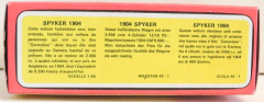 Y-16 Matchbox 1904 Spyker gelb