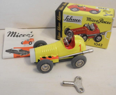 Rennauto gelb Micro Racer von Schuco 1042