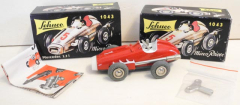 Rennauto rot Mercedes 2,5l. Micro Racer von Schuco 1043
