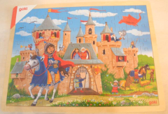 Rahmenpuzzle Ritterburg - NEU