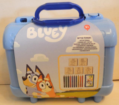 Bastelkoffer Bluey 18 Teile - NEU