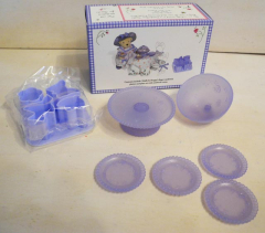Muffy VanderBear Garden Party Finger Sandwich Set - Geschirrservice für die Gartenparty