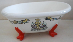 Muffy VanderBear Splish-Splash Bath Tub - Porzellan Badewanne - Top Zustand