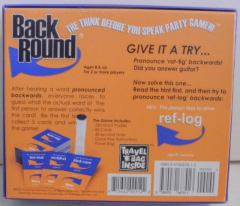 Back Round Cards.