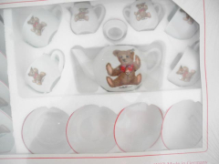 Steiff Puppen-Porzellan-Service Bären-Sujets Dekor Teddybär 1926
