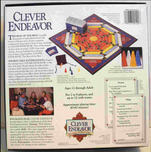 Clever Endeavor The Game of Clever Clues