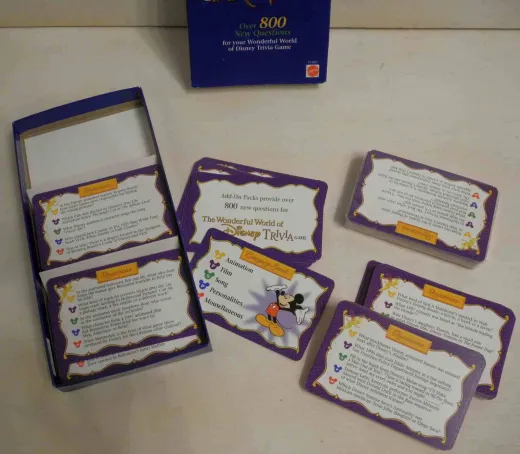 The Wonderful World of Disney Trivia. Add-on Pack