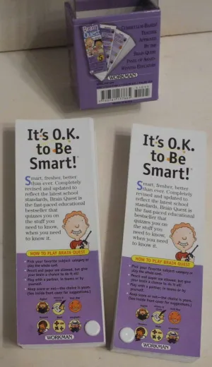 Brain Quest. It's O.K. to Be Smart!