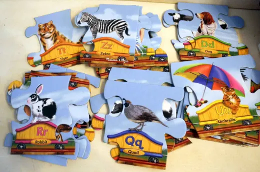 Alphabet Train Floor Puzzle
