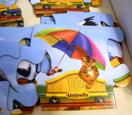 Alphabet Train Floor Puzzle