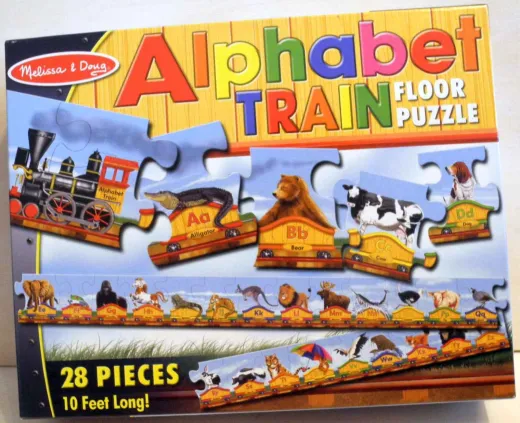 Alphabet Train Floor Puzzle