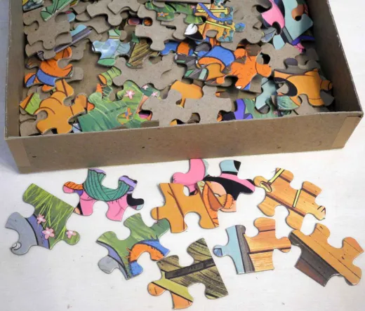 Puzzle Walt Disney Minnie Mouse und Pluto - 100 Stk.