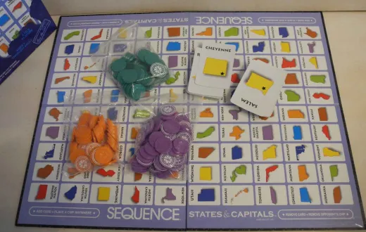 Sequnce States + Capitals