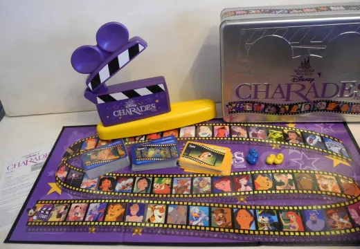 Disney Charades Board Game Tin Edition
