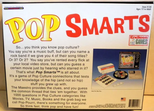 Pop Smarts – The Game of Pop Culture Connections