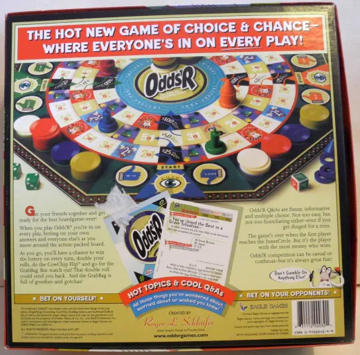 Odds'R The Odds On Everthing Game! Wanna Bet?