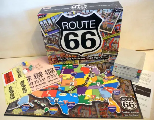 Route 66: The Great American Road Trip Game