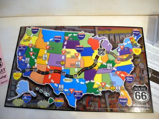 Route 66: The Great American Road Trip Game