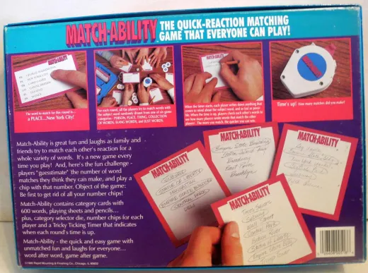 Match-Ability: The Quick-Reaction Matching Game