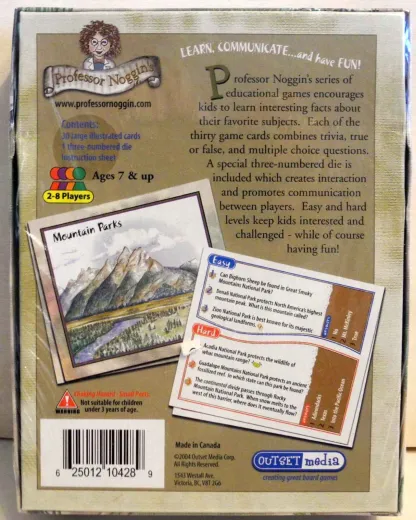 Professor Noggin’s National Parks - NEW