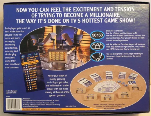 Who Wants to Be a Millionaire?