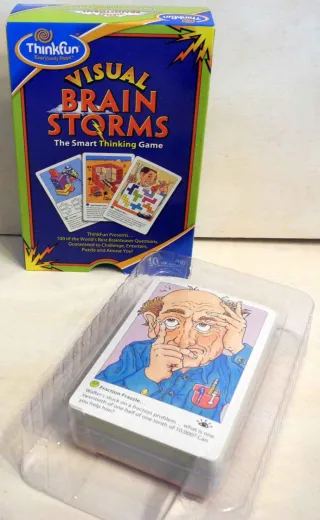 Visual Brainstorms: The Smart Thinkin' Game - like new