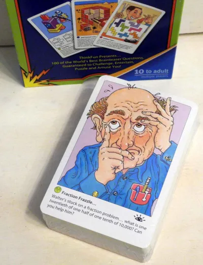 Visual Brainstorms: The Smart Thinkin' Game - like new