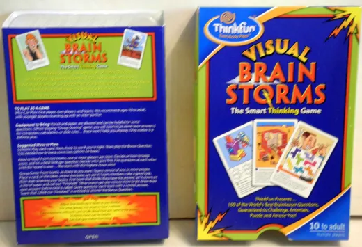 Visual Brainstorms: The Smart Thinkin' Game - like new