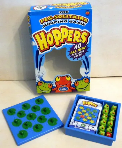 The Peg-Solitaire Jumping Game