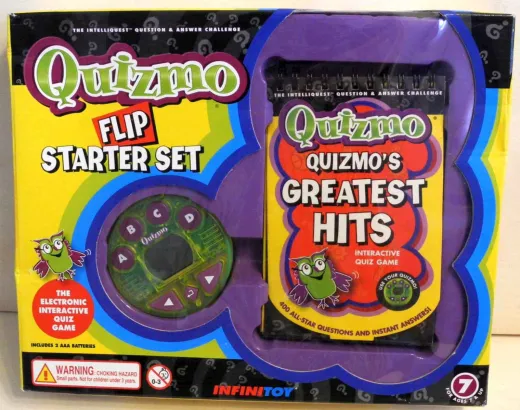 Quizmo Flip Starter Set: The Electronic Interactive Quiz Game