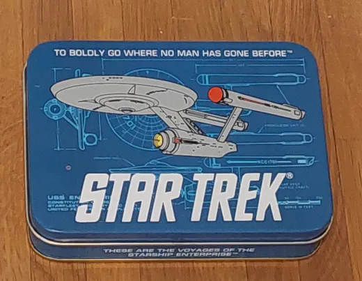 Star Trek Spielkarten in Sammler-Blechdose