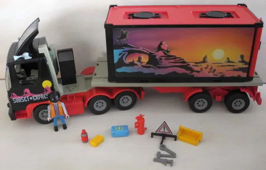Playmobil American Track Sunset Express No. 3817