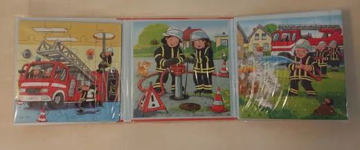 Puzzlebuch Feuerwehr magnetisch von Goki